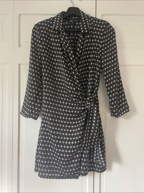 Zara | Dresses | Zara Cut Out Blazer Dress | Poshmark